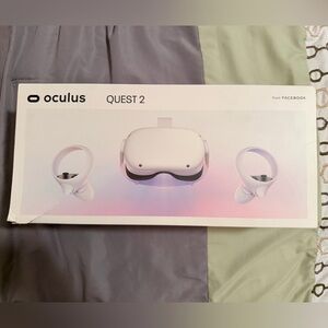 Oculus Quest 2 Standalone VR Headset - White and Black